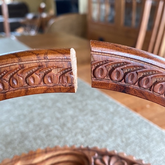 Wooden Centerpiece / Bowl - Picture 5 of 6